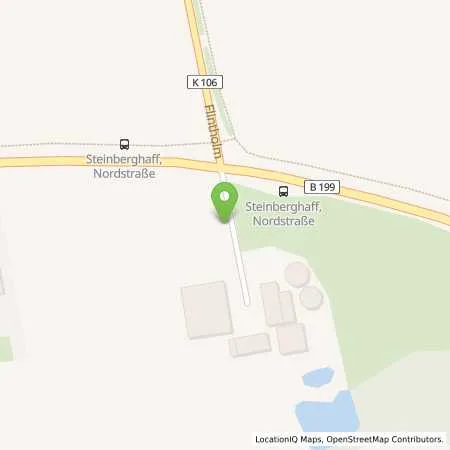 Standortübersicht der Tankstelle BFT Tankstelle in 24972 Steinbergkirche