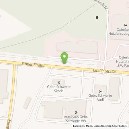 Standortübersicht der Tankstelle Reifen Günther in 26603 Aurich