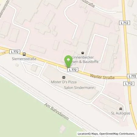 Standortübersicht der Tankstelle ARAL Tankstelle Stefan Hachmeister in 32105 Bad Salzuflen