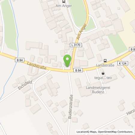Standortübersicht der Autogas (LPG) Tankstelle: Rhöngas Tankstelle (Automat) in 36169, Rasdorf