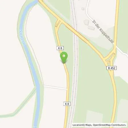 Standortübersicht der Tankstelle Autohaus Rudi Bachmann e.K. (Tankautomat) in 37287 Wehretal (Hoheneiche)