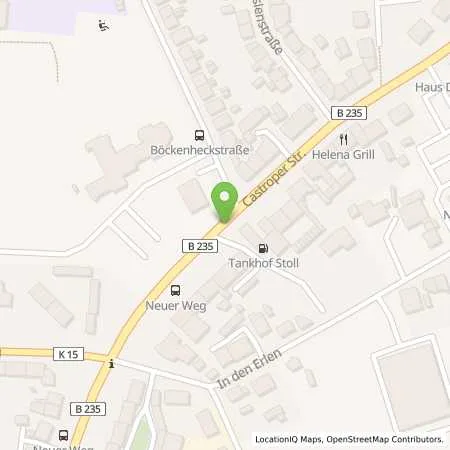 Standortübersicht der Tankstelle Tankhof Stoll in 45711 Datteln (Meckinghoven)