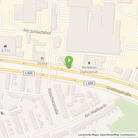 Standortübersicht der Tankstelle Star Tankstelle Fredi Rosowski in 45883 Gelsenkirchen