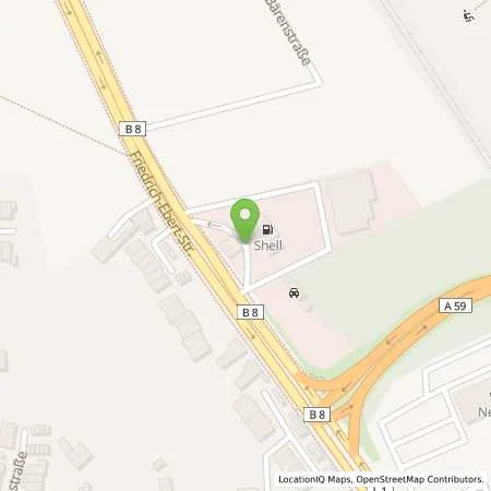 Standortübersicht der Tankstelle Shell Station in 47179 Duisburg-Walsum