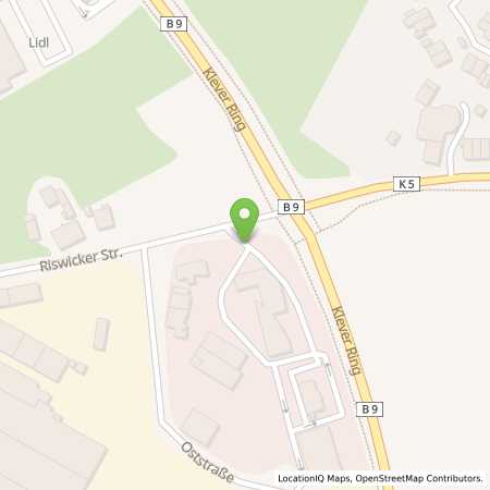 Standortübersicht der Autogas (LPG) Tankstelle: Combi-Station Will in 47533, Kleve