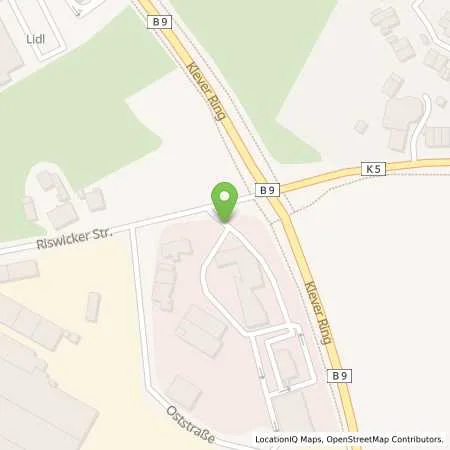 Standortübersicht der Tankstelle Combi-Station Will in 47533 Kleve