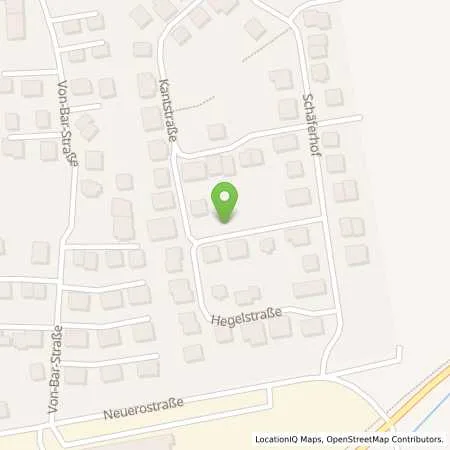 Standortübersicht der Tankstelle STAR Tankstelle in 49324 Melle