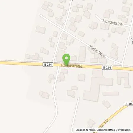 Standortübersicht der Tankstelle BFT Station in 49584 Fürstenau (Schwagstorf)