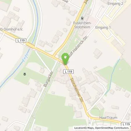 Standortübersicht der Tankstelle Tankstelle Hilger in 53881 Euskirchen (Stotzheim)