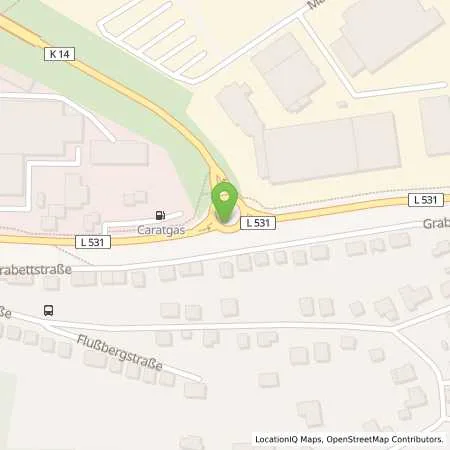 Standortübersicht der Tankstelle Caratgas-Center in 57080 Siegen