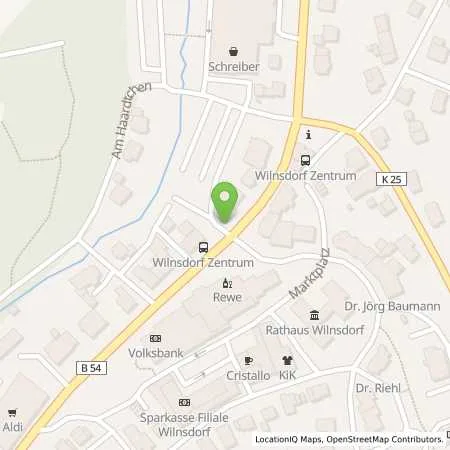 Standortübersicht der Tankstelle Esso Tankstelle Gregor Wagener in 57234 Wilnsdorf