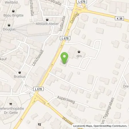 Standortübersicht der Tankstelle Tankstelle am Hellweg Center in 59423 Unna