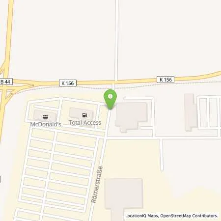 Standortübersicht der Tankstelle TOTAL Station in 64560 Riedstadt (Goddelau)