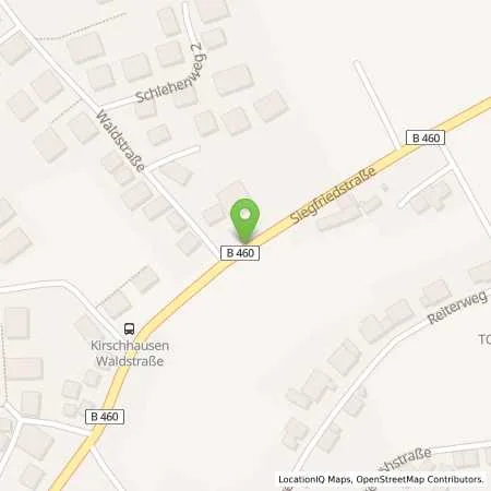 Standortübersicht der Tankstelle BFT-Tankstelle Emir in 64646 Heppenheim (Kirschhausen)