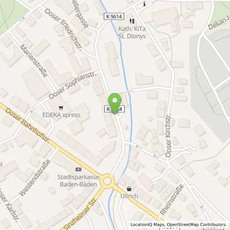 Standortübersicht der Tankstelle OMV Tankstelle in 76532 Baden-Baden