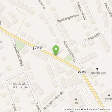 Standortübersicht der Tankstelle Autohaus Ruschke, Renault Service-Betrieb in 09322 Penig