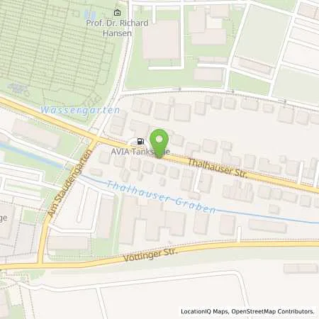 Standortübersicht der Tankstelle AVIA Station in 85354 Freising