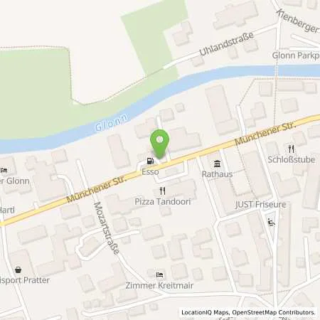 Standortübersicht der Tankstelle OMV Station in 85391 Allershausen