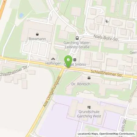 Standortübersicht der Tankstelle AVIA Station in 85748 Garching