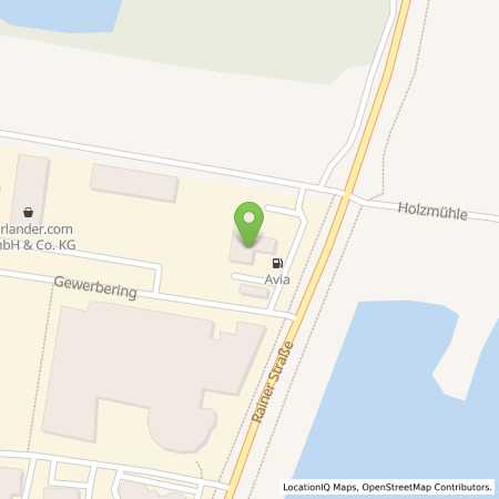Standortübersicht der Autogas (LPG) Tankstelle: Mayr & Schiele OHG in 86698, Oberndorf