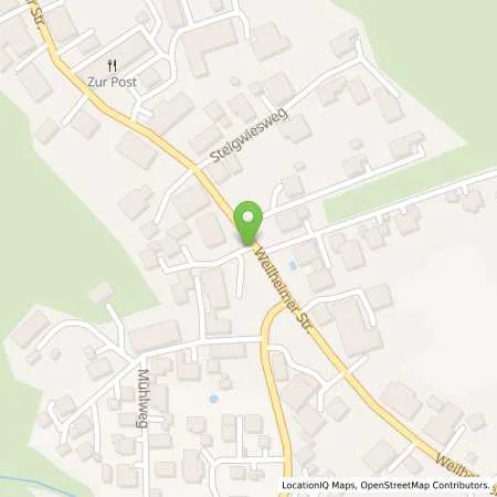 Standortübersicht der Tankstelle BST Car Service in 86935 Rott