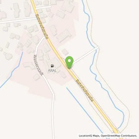 Standortübersicht der Tankstelle Aral Station in 88427 Bad Schussenried