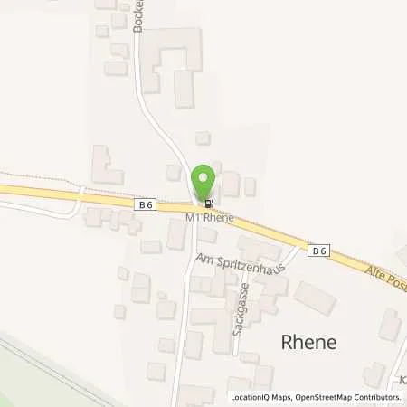 Standortübersicht der Tankstelle Freie Tankstelle Bernd Daubert in 38271 Baddeckenstedt (OT Rhene)