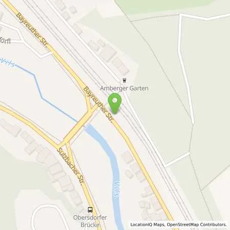 Standortübersicht der Tankstelle Bergler Mineralöl GmbH in 92224 Amberg