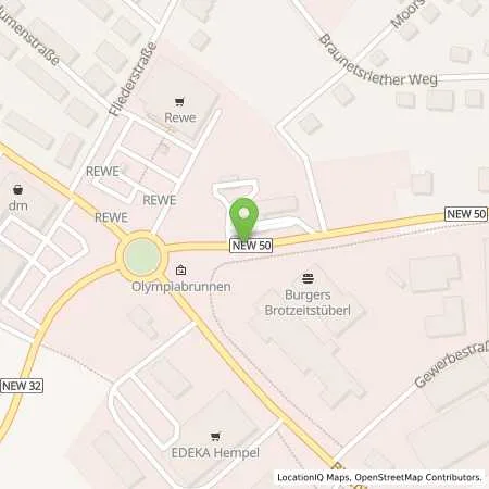 Standortübersicht der Tankstelle Esso Station Bergler Mineralöl GmbH in 92648 Vohenstrauß