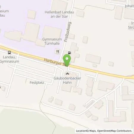 Standortübersicht der Tankstelle Autohaus Stadler OHG, Inh. Leonhard Sommer in 94405 Landau / Isar