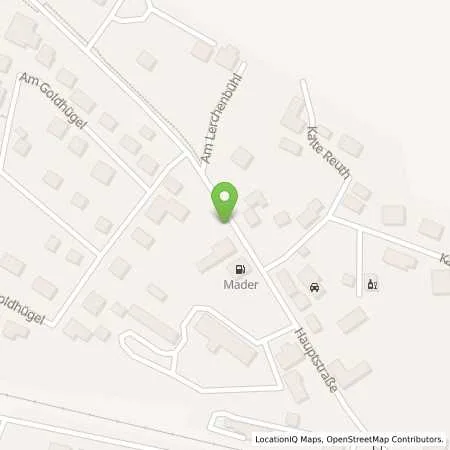 Standortübersicht der Tankstelle SB Tankstelle Gerhard Mader in 95517 Seybothenreuth