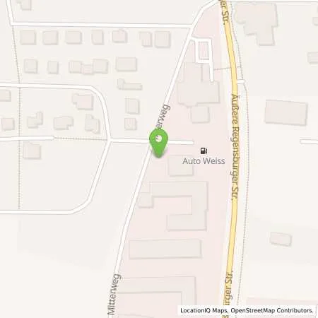 Standortübersicht der Tankstelle Auto Weiss in 95643 Tirschenreuth