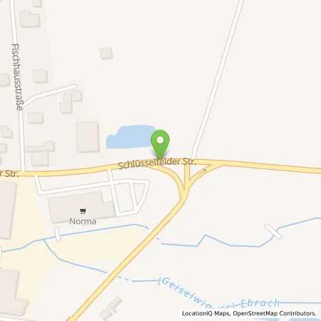 Standortübersicht der Tankstelle Aral Tankstelle in 96160 Geiselwind