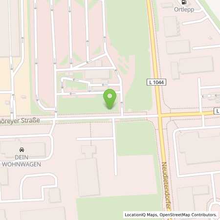 Standortübersicht der Autogas (LPG) Tankstelle: ESSO-Autohof in 99334, Ichtershausen