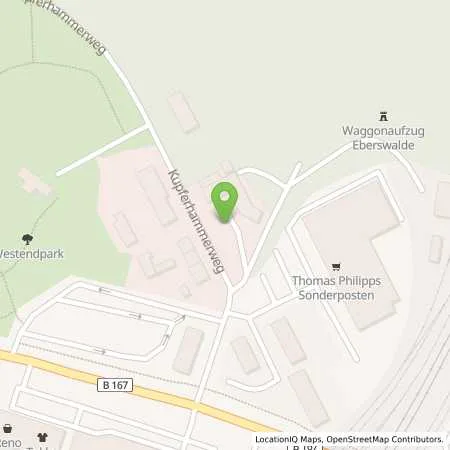 Standortübersicht der Tankstelle Autohaus Kleist in 16225 Eberswalde