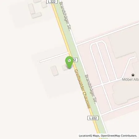 Standortübersicht der Tankstelle Aral Tankstelle Inh. Harry Porsche in 18439 Stralsund