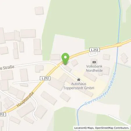 Standortübersicht der Tankstelle Autohaus Toppenstedt GmbH in 21442 Toppenstedt