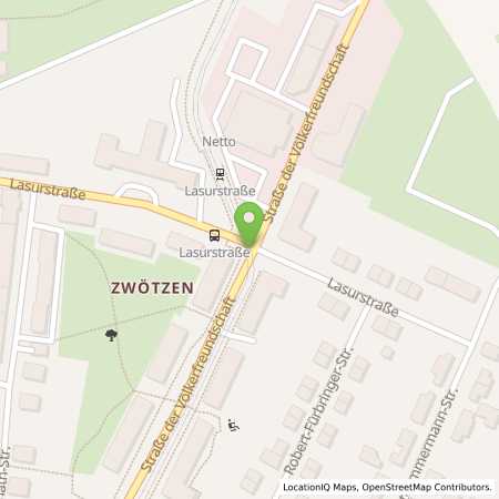 Standortübersicht der Autogas (LPG) Tankstelle: Hem Tankstelle in 07551, Gera