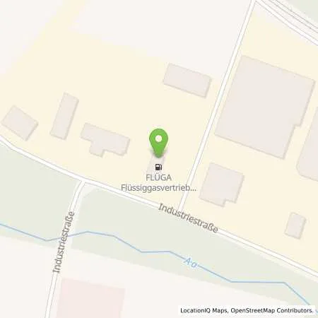Standortübersicht der Tankstelle FLÜGA Flüssigasvertrieb GmbH & Co. KG in 33014 Bad Driburg / Herste
