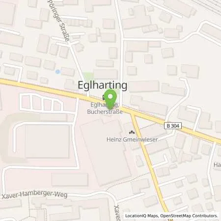 Standortübersicht der Tankstelle JET Tankstelle in 85614 Eglharting