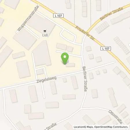 Standortübersicht der Tankstelle Tankstelle Lienau GmbH in 25421 Pinneberg