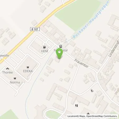 Standortübersicht der Tankstelle HEM - Tankstelle in 14793 Ziesar