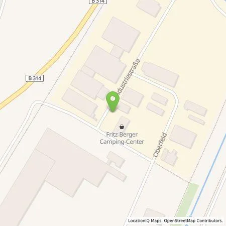 Standortübersicht der Tankstelle hero Camping in 79793 Wutöschingen