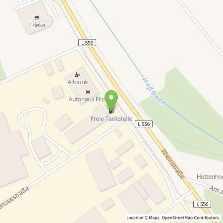 Standortübersicht der Tankstelle Freie Tankstelle in 76767 Hagenbach