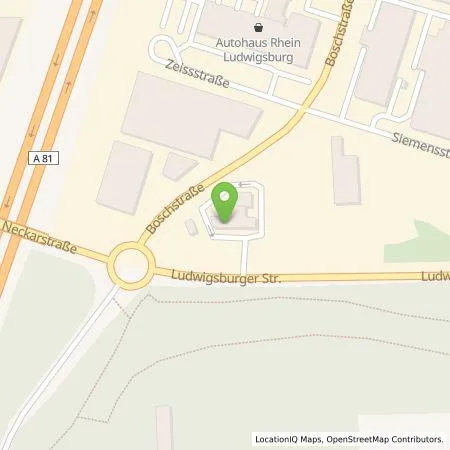 Standortübersicht der Tankstelle Shell in 71679 Asperg
