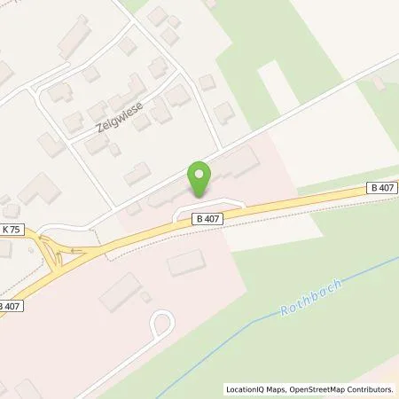 Standortübersicht der Tankstelle ED in 54427 Kell am See