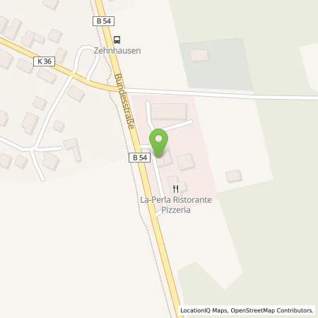 Standortübersicht der Tankstelle ED in 56477 Zehnhausen bei Rennerod