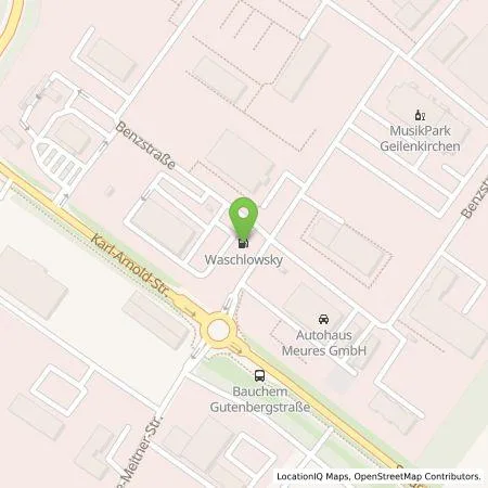 Standortübersicht der Tankstelle Waschlowsky in 52511 Geilenkirchen