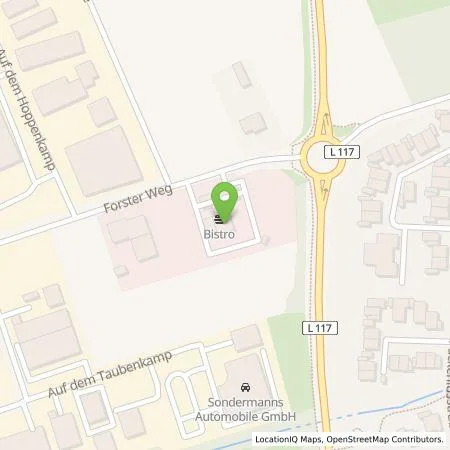 Standortübersicht der Tankstelle HEM in 41849 Wassenberg