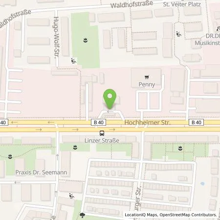 Standortübersicht der Tankstelle Classic in 55246 Mainz